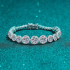 Antique Bezel and Pavé Set Moissanite Ring Sterling Silver