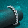 Antique Bezel and Pavé Set Moissanite Ring Sterling Silver