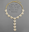 Broken Heart-shaped Hiphop Punk Necklace