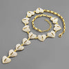 Broken Heart-shaped Hiphop Punk Necklace