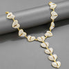 Broken Heart-shaped Hiphop Punk Necklace