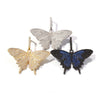 Butterfly Shaped Pendant Cuban Chain Hip Hop Necklace