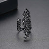 Classic Marquise Cut Open Ring Sterling Silver