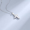 Cross-shaped Necklace Sterling Silver