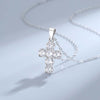 Cross-shaped Necklace Sterling Silver