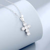 Cross-shaped Necklace Sterling Silver