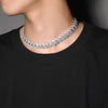 Cuban Chain Hip Hop Tennis Chain Necklace