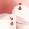 Floral-shaped Necklace Earrings Jewelry Set