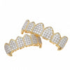 Hip-hop Hipster Big Gold Teeth Braces