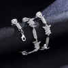 Iron Wire Shaped Cuban Chain Hip Hop Necklace