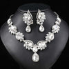 Multicolor Necklace Earrings Jewelry Set