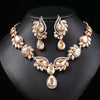 Multicolor Necklace Earrings Jewelry Set