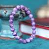 Natural Amethyst Birthstone Line Bracelet