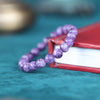 Natural Amethyst Birthstone Line Bracelet