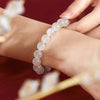 Natural Moonstone Birthstone Line Bracelet