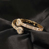 Pavé Heart-shaped Cuban Chain Hip Hop Bracelet