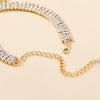 Pear Shaped Cascading Diamond Necklace