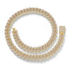 Petite Pavé Cuban Chain Hip Hop Necklace