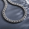 Petite Pavé Cuban Chain Hip Hop Necklace