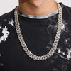 Petite Pavé Cuban Chain Hip Hop Necklace