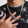 Petite Pavé Cuban Chain Hip Hop Necklace