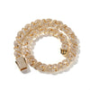Petite Pavé Cuban Chain Hip Hop Tennis Chain Necklace