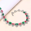 Radiant Cut Necklace Earrings Jewelry Set