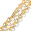 Rivet O-shaped Cuban Chain Hip Hop Necklace