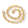 Rivet O-shaped Cuban Chain Hip Hop Necklace