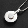Rotating Earth Pendant Hip Hop Necklace