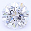 0.62 Carat Round Lab Diamond G Color VVS2 Clarity Excellent Cut