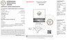 0.90 Carat Round Lab Diamond F Color VS2 Clarity Excellent Cut
