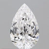 1.65 Carat Pear Lab Diamond E Color VS2 Clarity Excellent Cut