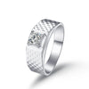 Bezel Set Solitaire Style Mens Diamond Ring Setting