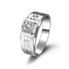 Bezel Set Solitaire Style Mens Diamond Ring Setting