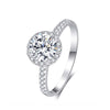 Cathedral Floating Halo Style Diamond Engagement Ring Setting