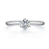 Classic Six-Prong Solitaire Style Diamond Engagement Ring Setting