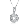 Double Halo Style Diamond Pendant Setting