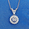 Floating Halo Bezel Style Diamond Pendant Setting