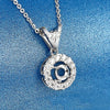 Floating Halo Bezel Style Diamond Pendant Setting