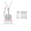 Floral Halo Bezel Set Diamond Pendant Setting