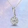 Flower Halo Style Diamond Pendant Setting