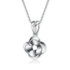 Four Leaf Clover Solitaire Diamond Pendant Setting