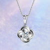 Four Leaf Clover Solitaire Diamond Pendant Setting