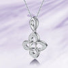 Four Leaf Clover Solitaire Style Diamond Pendant Setting