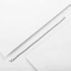 Four Prong Round Cut Lab Grown Diamond Tennis Bracelet in 18K White Gold