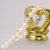 Japanese Akoya Multicolor Round Pearl Bracelet in 18K Yellow Gold