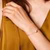 Japanese Akoya White Round Pearl Bracelet in 18k Yellow Gold