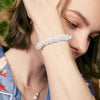 Multi-Strand White Freshwater Pearl Bracelet AAA Grade