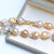 Multicolor Baroque Shaped Freshwater Pearl Necklace